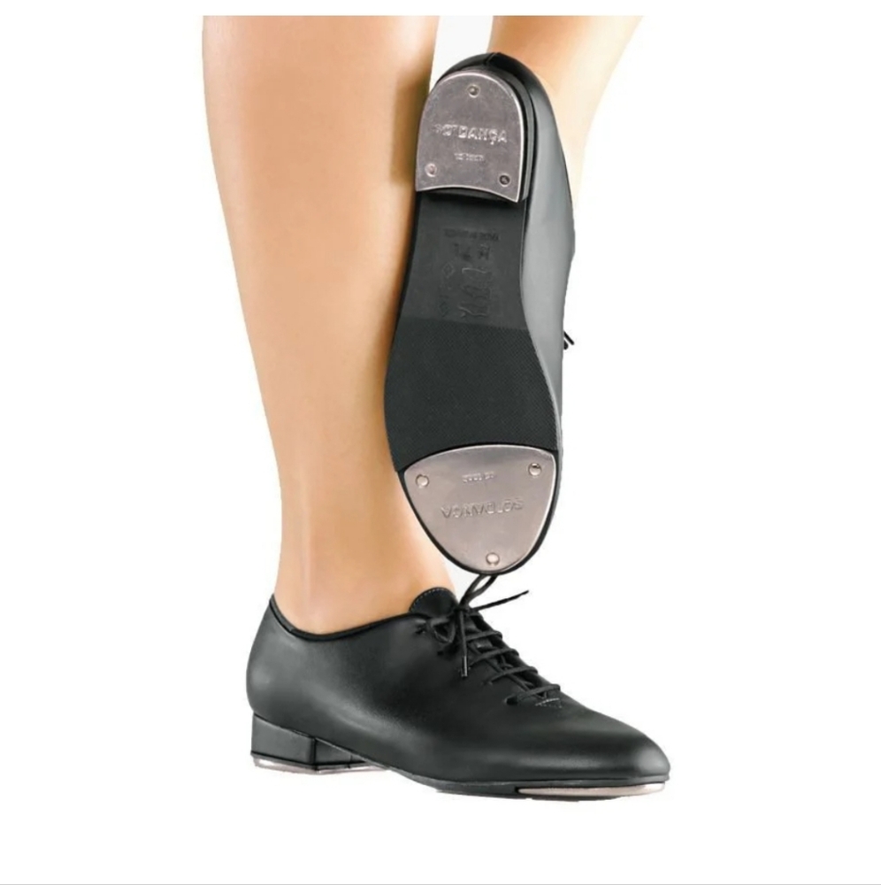 So‎ Danca TA04 Lace Up Tap Shoe - Child Size 13